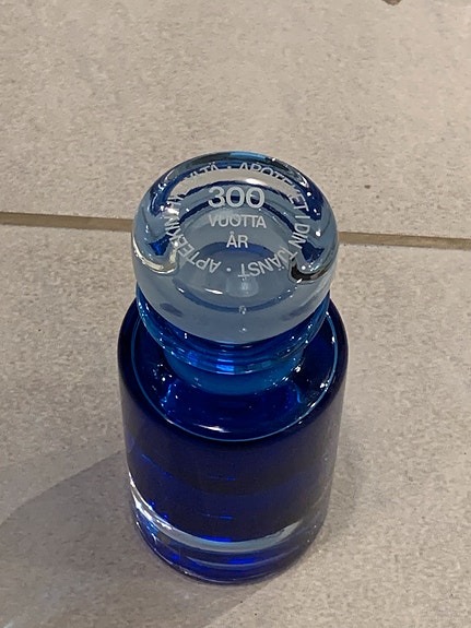 5 kpl, Iittala, Valto Kokko, Apteekin hyllyltä 300-Vuotta, Pullo
