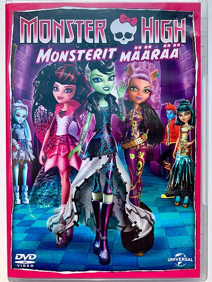 Monster High Monsterit määrää DVD