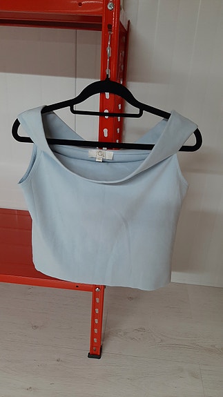 Baby blue toppi