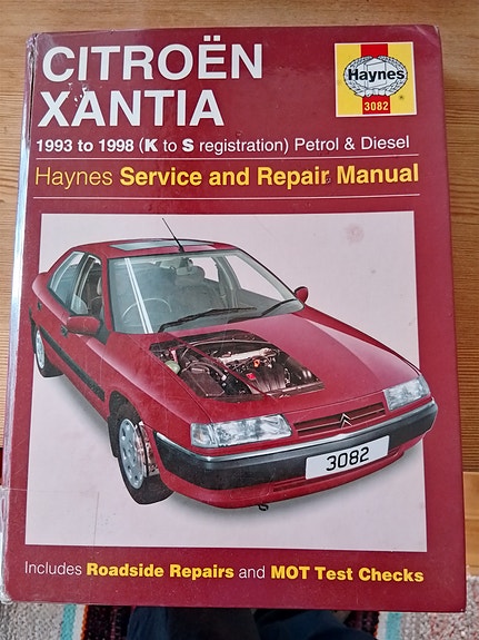 Citroen Xantia Haynes-korjausopas