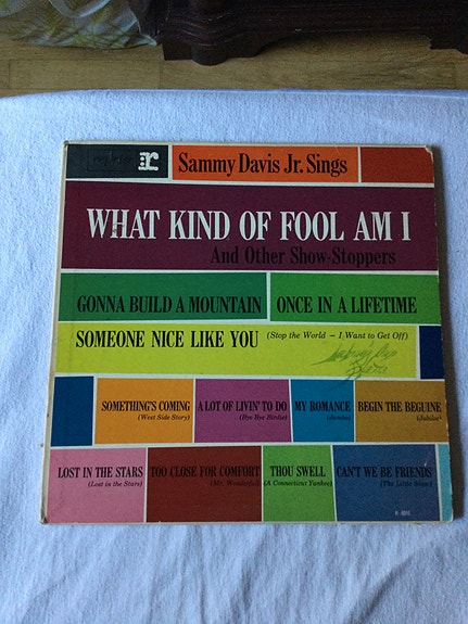 Sammy Davis Jr: wHAT KIND OF FOOL AM I. LP