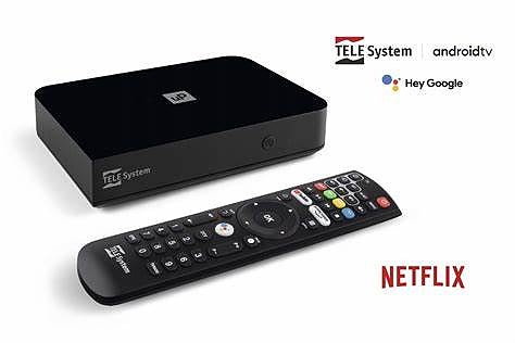 TeleSystem UP T2 4K | 4K Android TV -digiboksi