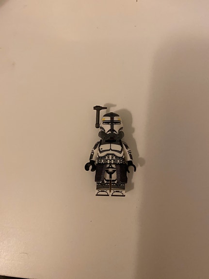 Custom Lego star wars Commander Wolffe minifiguuri