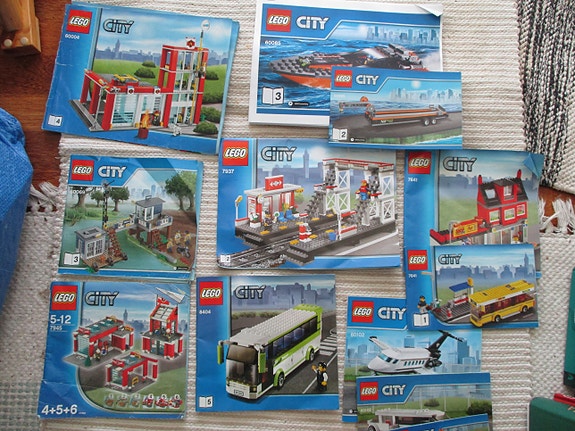 Lego ohjeita