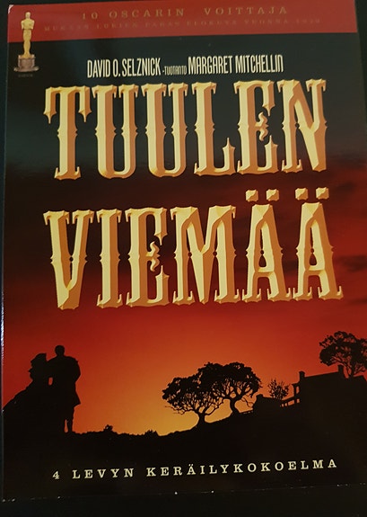 Tuulen viemää / dvd