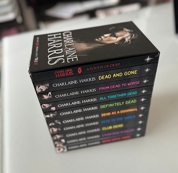 Charlaine Harris Stackhouse novels true blood edition books collection