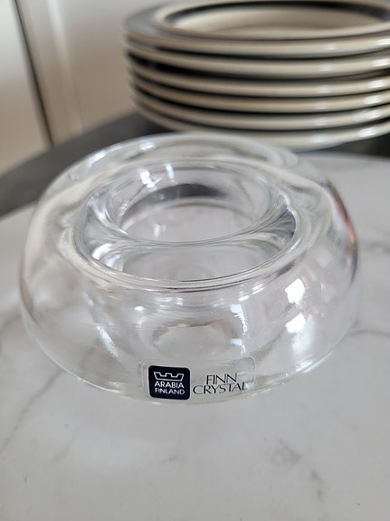 Arabia Finn Crystal Tuikkulyhty