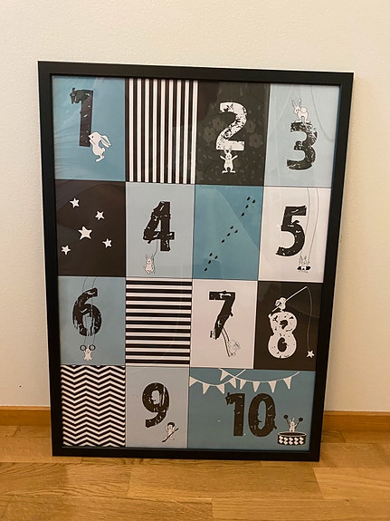 Juliste 50x70cm + kehys
