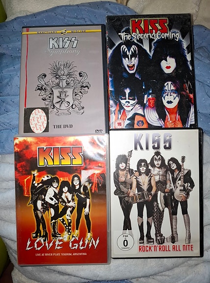 KISS DVD Kokoelma 4 dvd