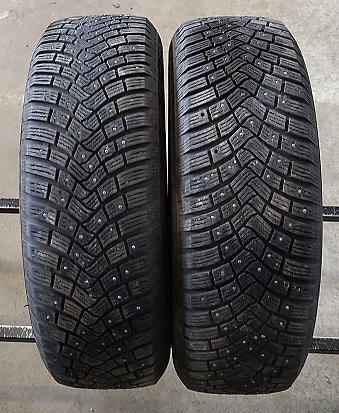 Käytetyt 215/65R17 Continental IceContact 3 nastarenkaat 2 kpl