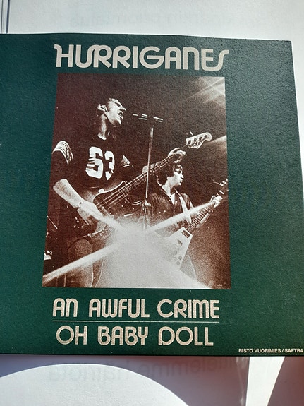 Hurriganes Vinyyli Single