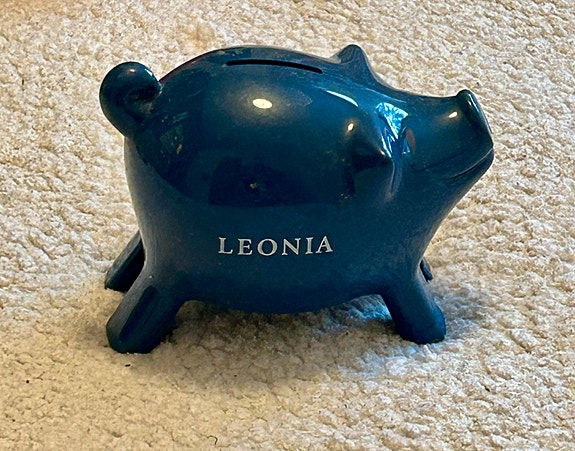 Leonia säästöpossu