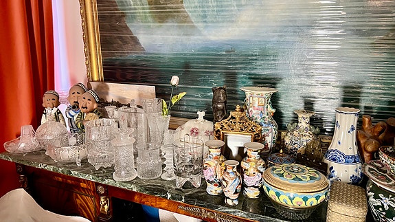 Iittala Lasia maljakoita kynttilänjalkoja
