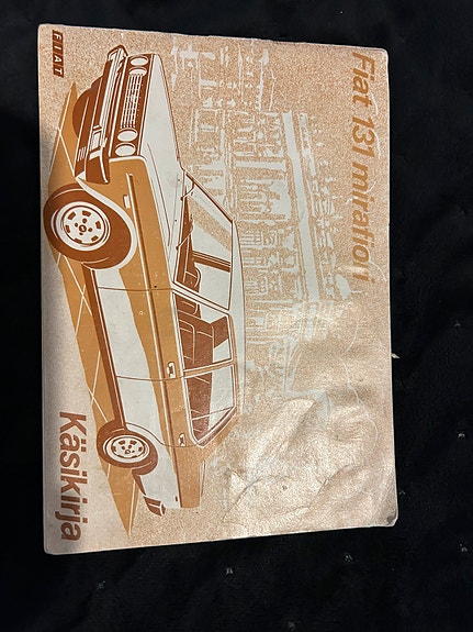 Käsikirja Fiat 131 mirationi