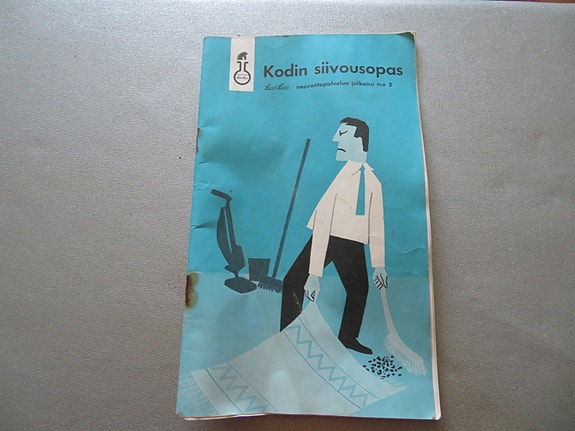 retro siivousopas-lehti