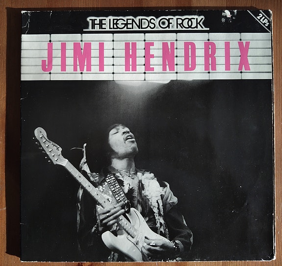 Jimi Hendrix - Legends of Rock - tupla vinyyli
