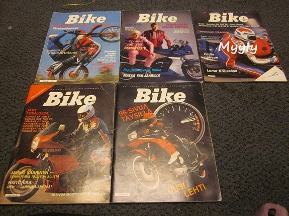Bike lehtiä 80-luku