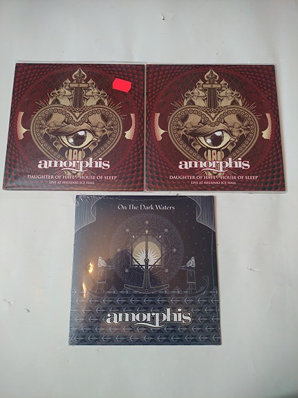 Amorphis 3kpl 7" Vinyyli sinkkua