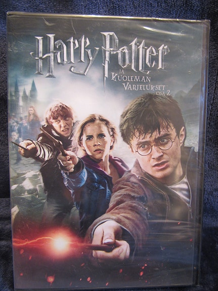 Harry Potter ja kuoleman varjelukset osa 2 dvd uusi