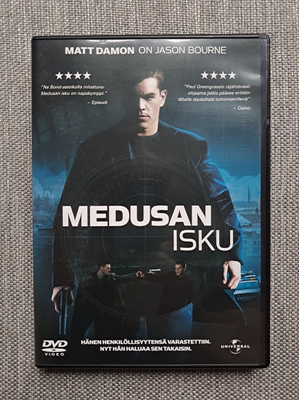 Medusan isku dvd