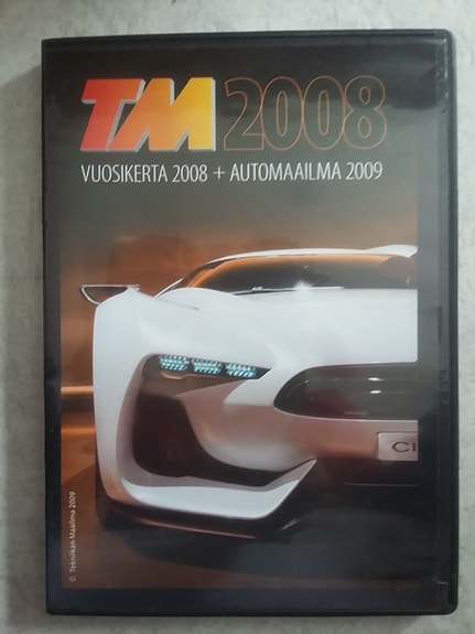 TM vuosikerta 2008 ja Automaailma 2009 DVD