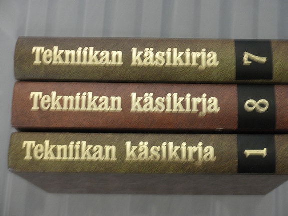 Tekniikan käsikirjat 1, 7 ja 8