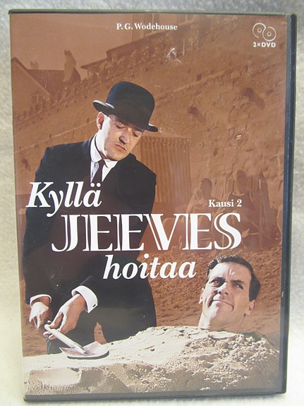 Kyllä Jeeves hoitaa kausi 2 dvd