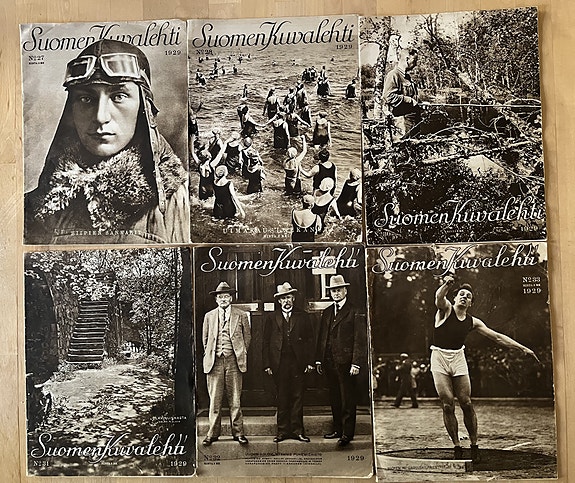 Suomen Kuvalehti 1929 Aikakauslehti 7 lehteä
