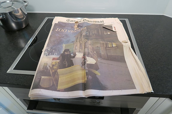 Turun Sanomat 100-vuotta juhlalehti vuodelta 2005
