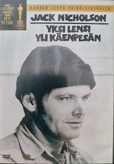 Yksi lensi yli käenpesän dvd