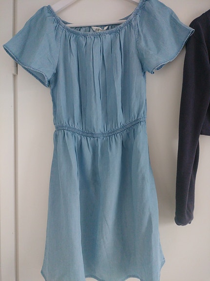 H&M denimmekko / bolero 146/152cm
