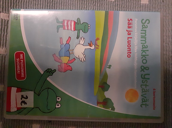 Sammakko ja ystävät "sää ja luonto" -dvd.