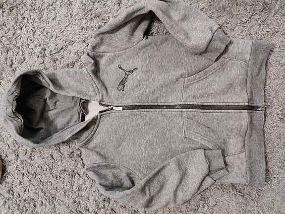 Puma harmaa huppari 140