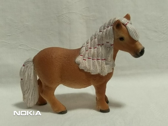 Schleich Shetlanninponi tamma 2014 erittäin hyvä ei enää valmisteta