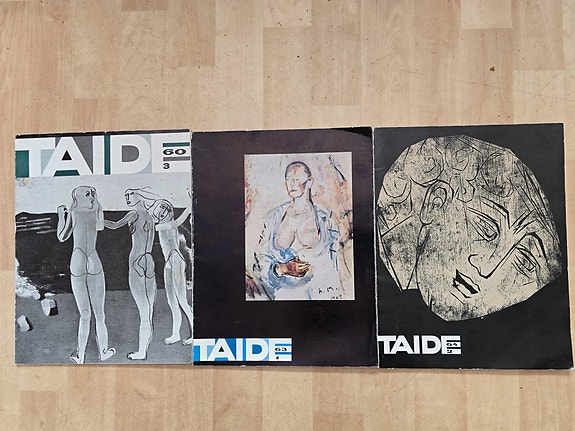 Taide-lehtiä 3 kpl