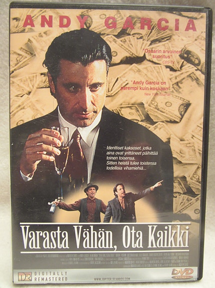 Varasta vähän, ota kaikki dvd