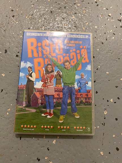 Risto Räppääjä dvd