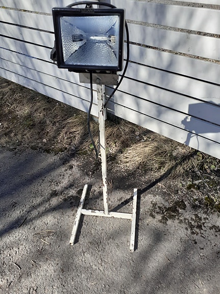 Työvalo halogen