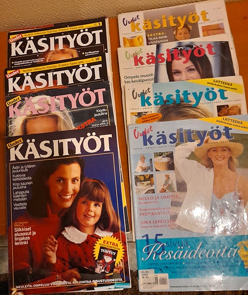 Uudet käsityöt lehtiä