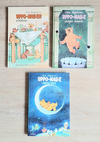 Uppo-Nalle kirjoja