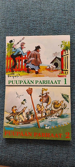 Puupään parhaat 1 ja 2 (2 kirjaa)