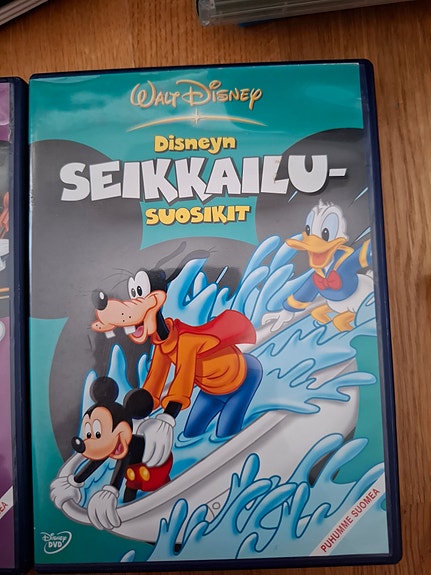 Disnep seikkailut DVD