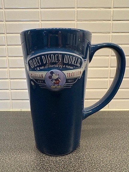 Disney World sininen muki, 5 dl