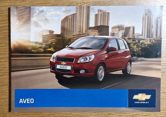 Chevrolet Aveo -esite 2008