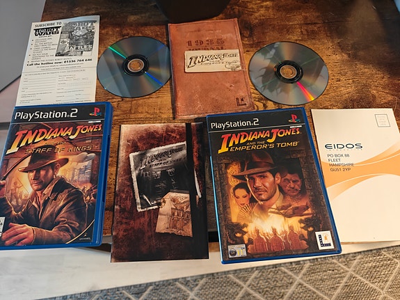Ps2 indiana jones pelit