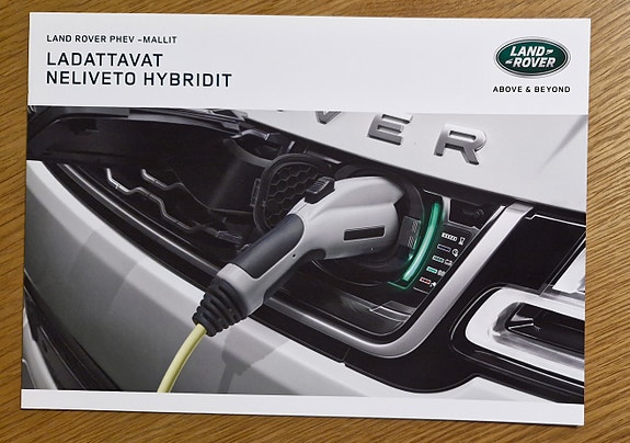 Land Rover Ladattavat Nelivetohybridit -esite