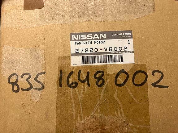 Nissan Patrol Y61 Puhallinmoottori Alkuperäinen 97-