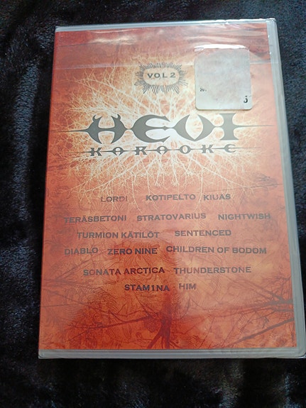 Hevi karaoke dvd