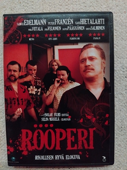Rööperi Rikollisen hyvä elokuva DVD