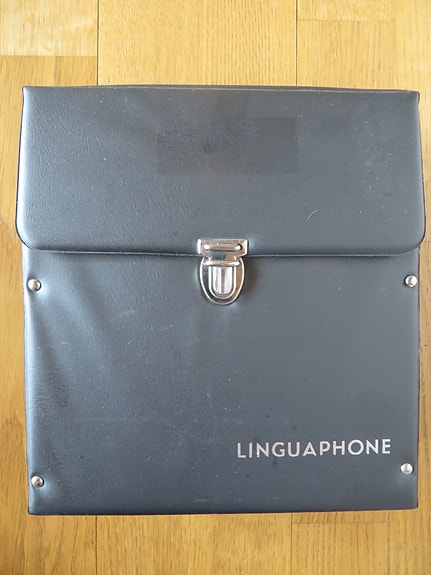 Linguaphone English Course - vinyylisingle box!